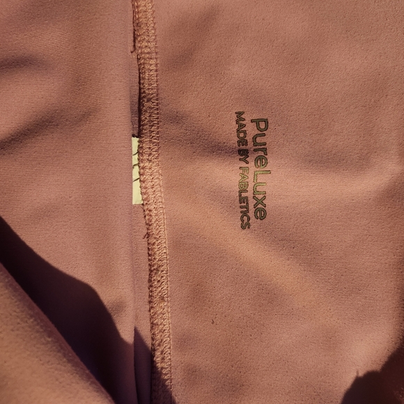 Pink Capri Leggings by Fabletics - Picture 3 of 3